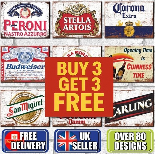 Man cave metal signs - cave,