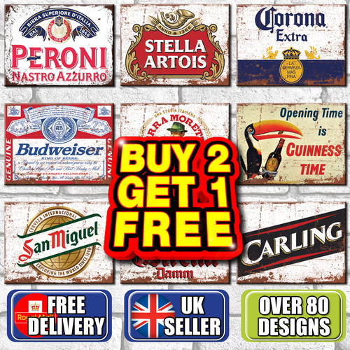 Man cave metal signs shed - metal,