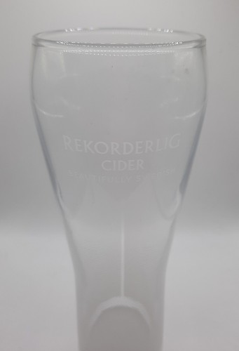 Rekorderlig cider pint glass - cider,